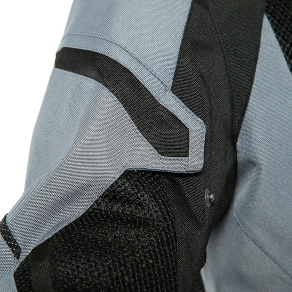 DAINESE AIR CRONO 2 TEX JACKET - BLACK/CHARCOAL GREY MCLEOD ACCESSORIES (P) sold by Cully's Yamaha