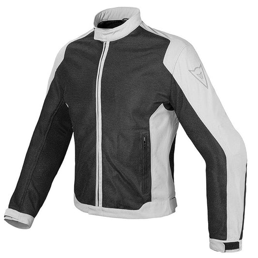 DAINESE AIR FLUX D1 TEX JACKET - BLACK/HIGH RISE MCLEOD ACCESSORIES (P) sold by Cully's Yamaha