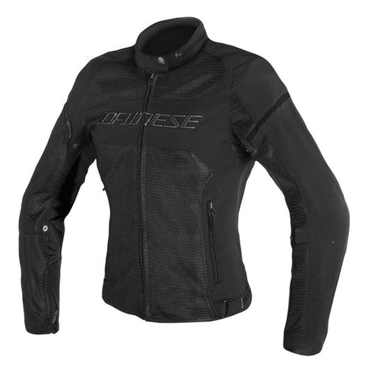 DAINESE AIR FRAME D1 TEX LADY JACKET - BLACK MCLEOD ACCESSORIES (P) sold by Cully's Yamaha