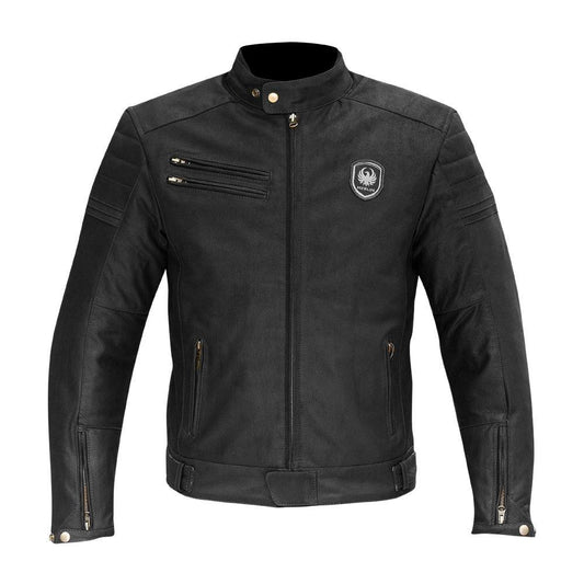 MERLIN ALTON LEATHER JACKET - BLACK G P WHOLESALE sold by Cully's Yamaha