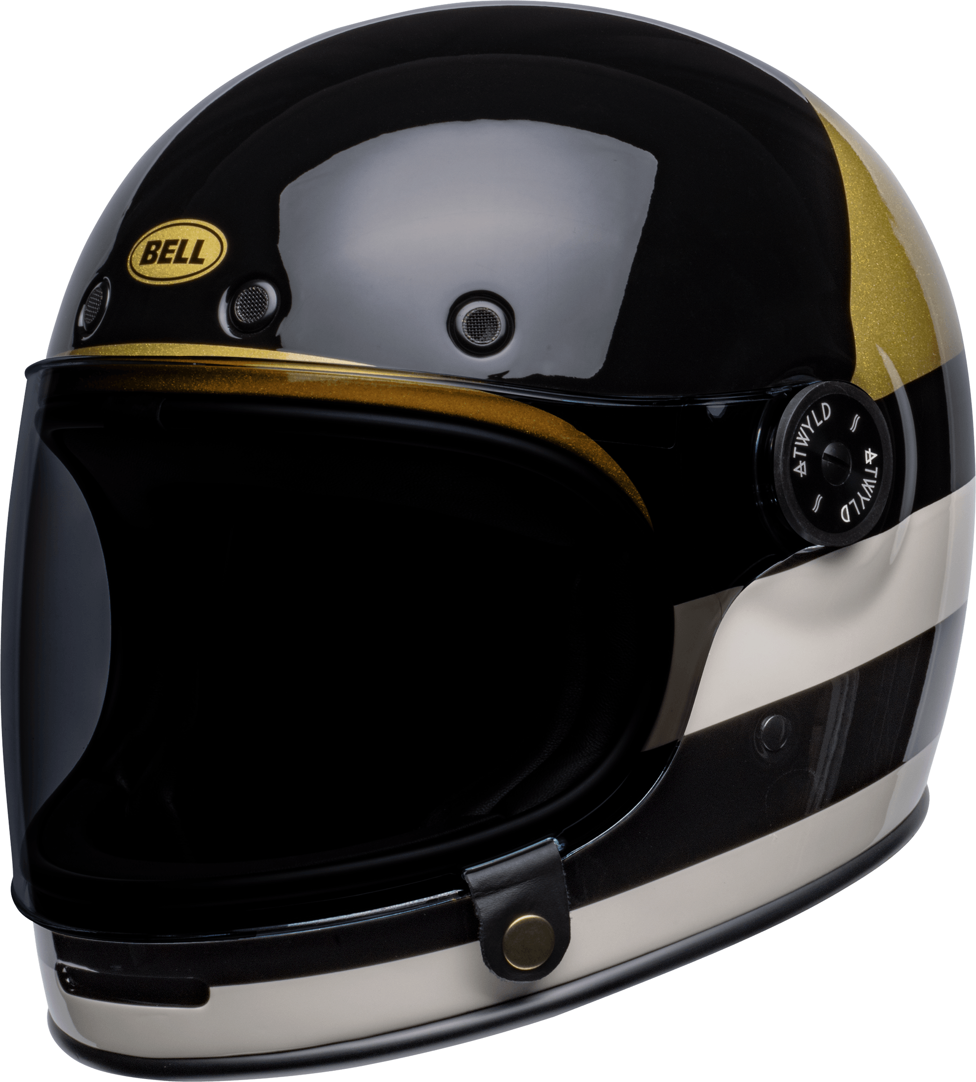 BELL BULLITT ATWLYD HELMET BLACK/GOLD – Cully's Yamaha