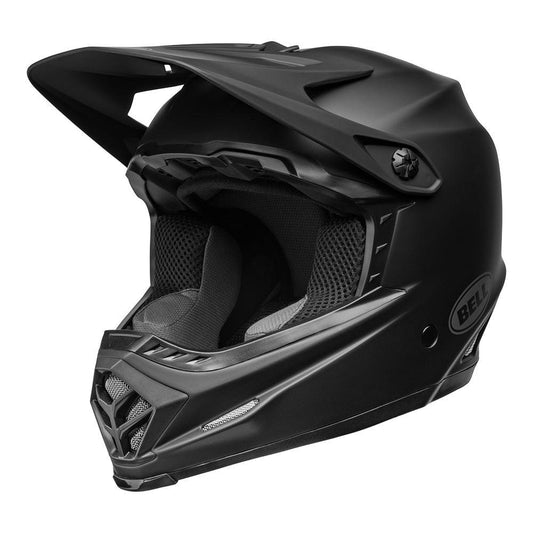 BELL MOTO-9 MIPS 2022 YOUTH HELMET - MATT BLACK CASSONS PTY LTD sold by Cully's Yamaha