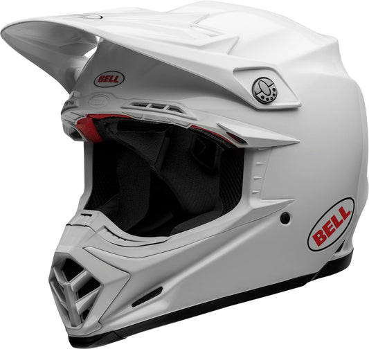 BELL 2023 MOTO-9S FLEX HELMET - WHITE CASSONS PTY LTD sold by Cully's Yamaha