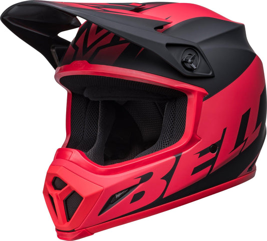 BELL 2023 MX-9 MIPS DISRUPT HELMET - MATT BLACK/RED CASSONS PTY LTD sold by Cully's Yamaha