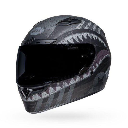 BELL QUALIFIER DLX MIPS DMC HELMET - MATT BLACK/GRAY CASSONS PTY LTD sold by Cully's Yamaha