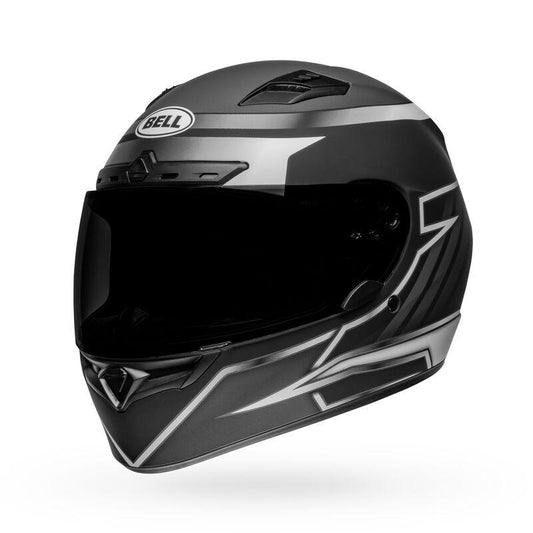 BELL QUALIFIER DLX MIPS RAISER HELMET - MATT BLACK/WHITE CASSONS PTY LTD sold by Cully's Yamaha