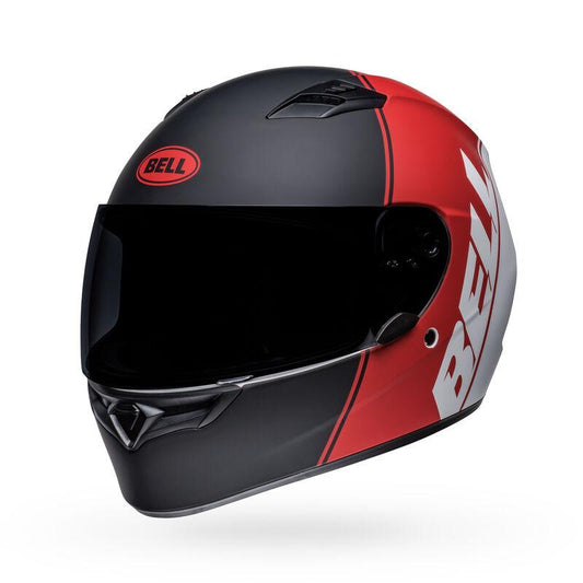 BELL QUALIFIER ASCENT HELMET - MATT BLACK/RED CASSONS PTY LTD sold by Cully's Yamaha