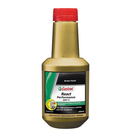 CASTROL REACT PERFORMANCE DOT 4 - 500ML MCLEOD ACCESSORIES (P) sold by Cully's Yamaha