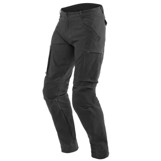 DAINESE COMBAT TEX PANTS - BLACK MCLEOD ACCESSORIES (P) sold by Cully's Yamaha