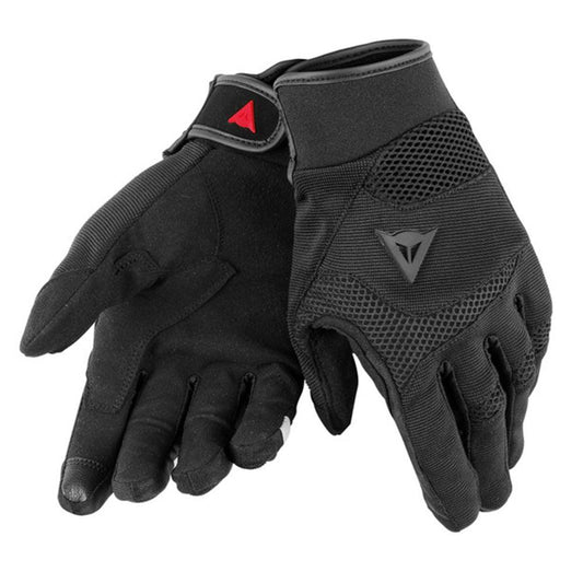 DAINESE DESERT POON D1 UNISEX GLOVES - BLACK MCLEOD ACCESSORIES (P) sold by Cully's Yamaha