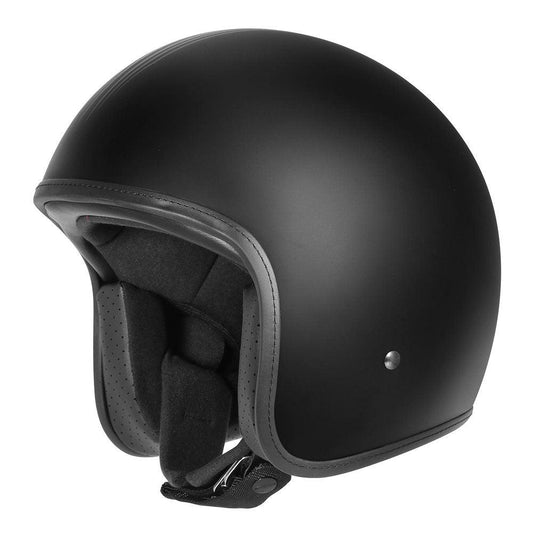 DRIRIDER BASE HELMET - BONES MATT BLACK MCLEOD ACCESSORIES (P) sold by Cully's Yamaha