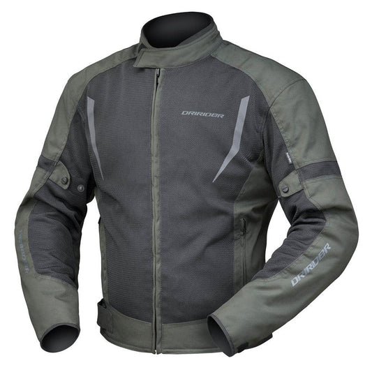 DRIRIDER BREEZE JACKET - OLIVE MCLEOD ACCESSORIES (P) sold by Cully's Yamaha