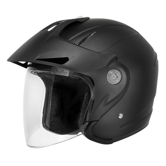 DRIRIDER FREEDOM HELMET - MATT BLACK MCLEOD ACCESSORIES (P) sold by Cully's Yamaha