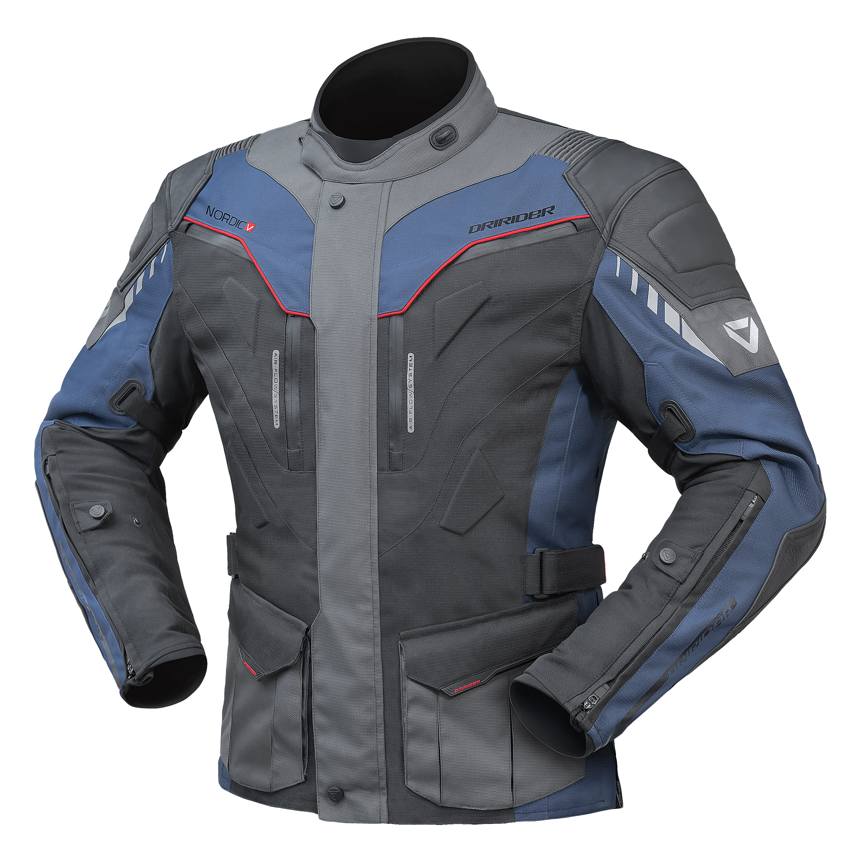 Dri Ride DRIRIDER NORDIC V JACKET - NAVY/GREY – Cully's Yamaha
