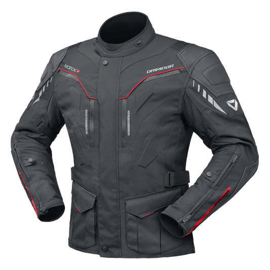 DRIRIDER NORDIC V JACKET - BLACK/BLACK MCLEOD ACCESSORIES (P) sold by Cully's Yamaha