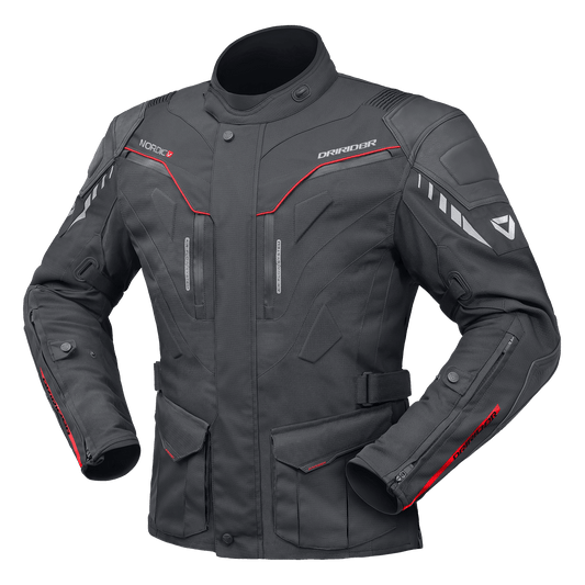 DRIRIDER WOMENS NORDIC V JACKET - BLACK/BLACK MCLEOD ACCESSORIES (P) sold by Cully's Yamaha