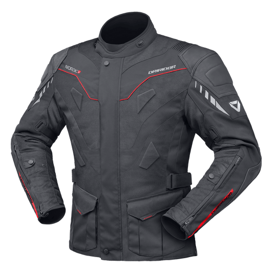 DRIRIDER NORDIC V AIRFLOW JACKET - BLACK MCLEOD ACCESSORIES (P) sold by Cully's Yamaha