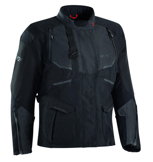 IXON EDDAS COMFORT LADY JACKET - BLACK/ANTHRACITE CASSONS PTY LTD sold by Cully's Yamaha