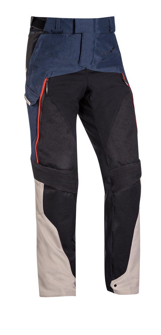 IXON EDDAS PANTS - GREY/BLUE/BLACK CASSONS PTY LTD sold by Cully's Yamaha