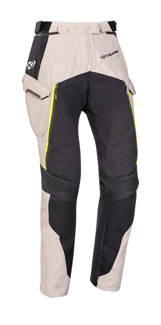 IXON EDDAS LADY PANTS - GREY/KHAKI/BLACK CASSONS PTY LTD sold by Cully's Yamaha