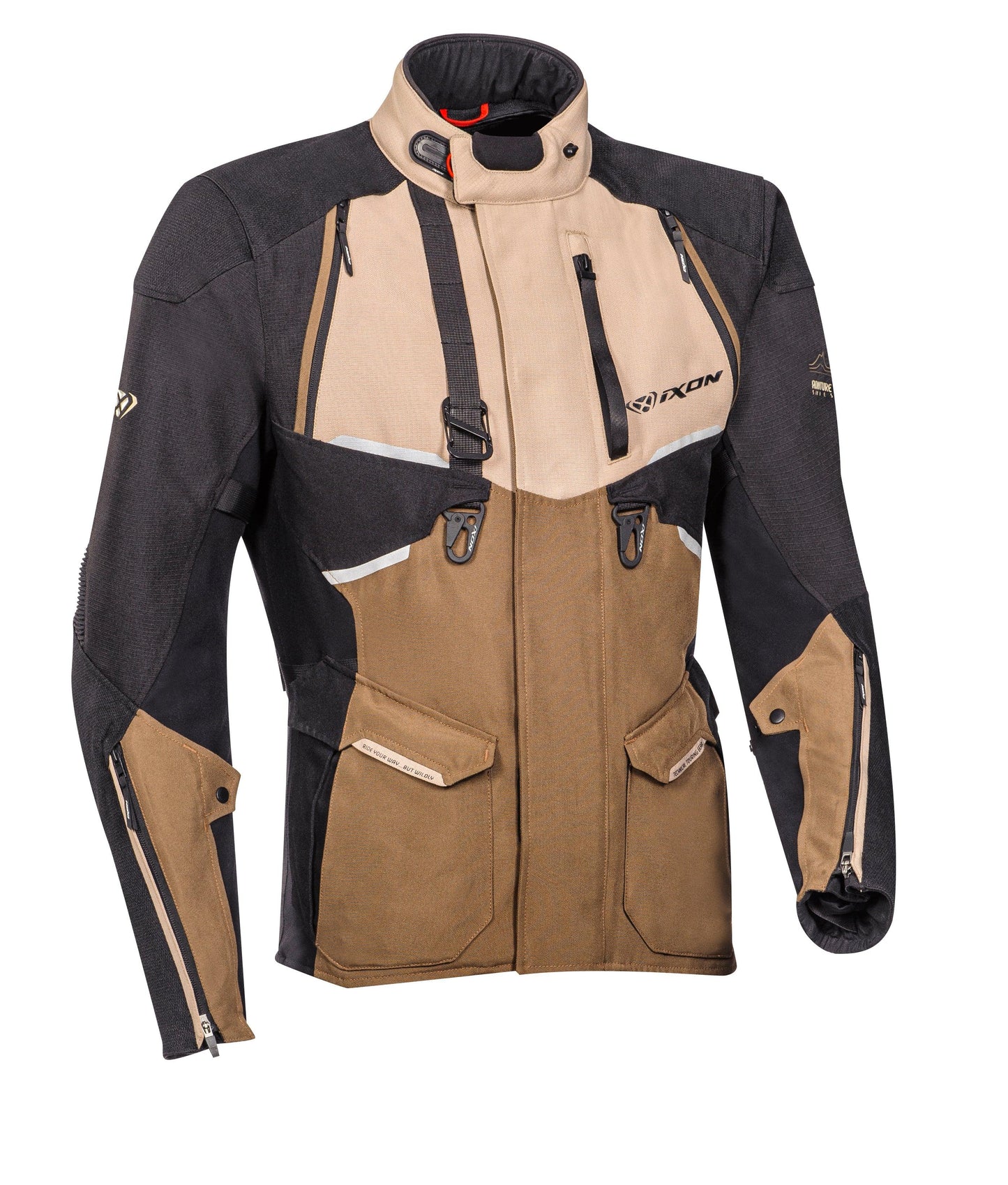 IXON EDDAS JACKET - SAND/BROWN/BLACK CASSONS PTY LTD sold by Cully's Yamaha