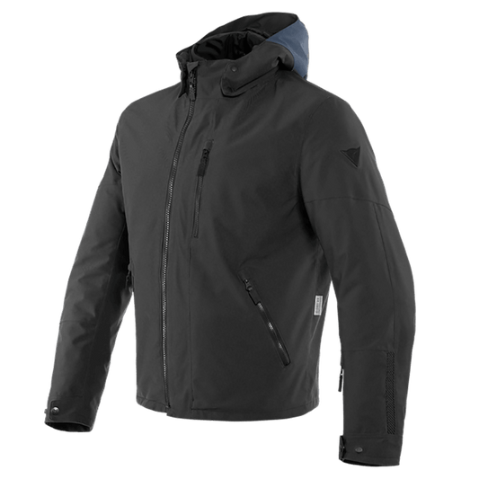 DAINESE MAYFAIR D-DRY® JACKET - EBONY/BLACK MCLEOD ACCESSORIES (P) sold by Cully's Yamaha