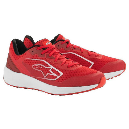 ALPINESTARS META ROAD SHOE - RED/WHITE MONZA IMPORTS sold by Cully's Yamaha