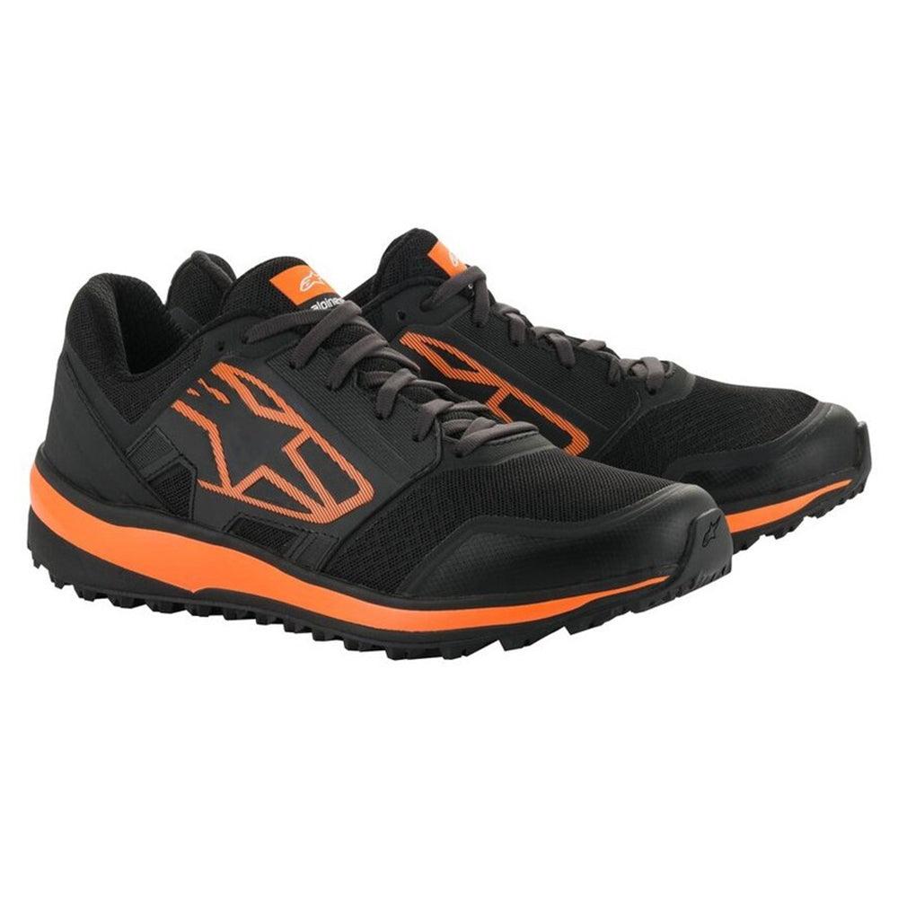 ALPINESTARS META TRAIL SHOE - BLACK/ORANGE MONZA IMPORTS sold by Cully's Yamaha