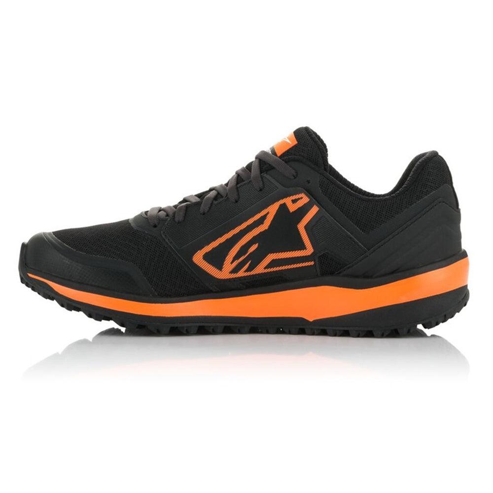 ALPINESTARS META TRAIL SHOE - BLACK/ORANGE MONZA IMPORTS sold by Cully's Yamaha