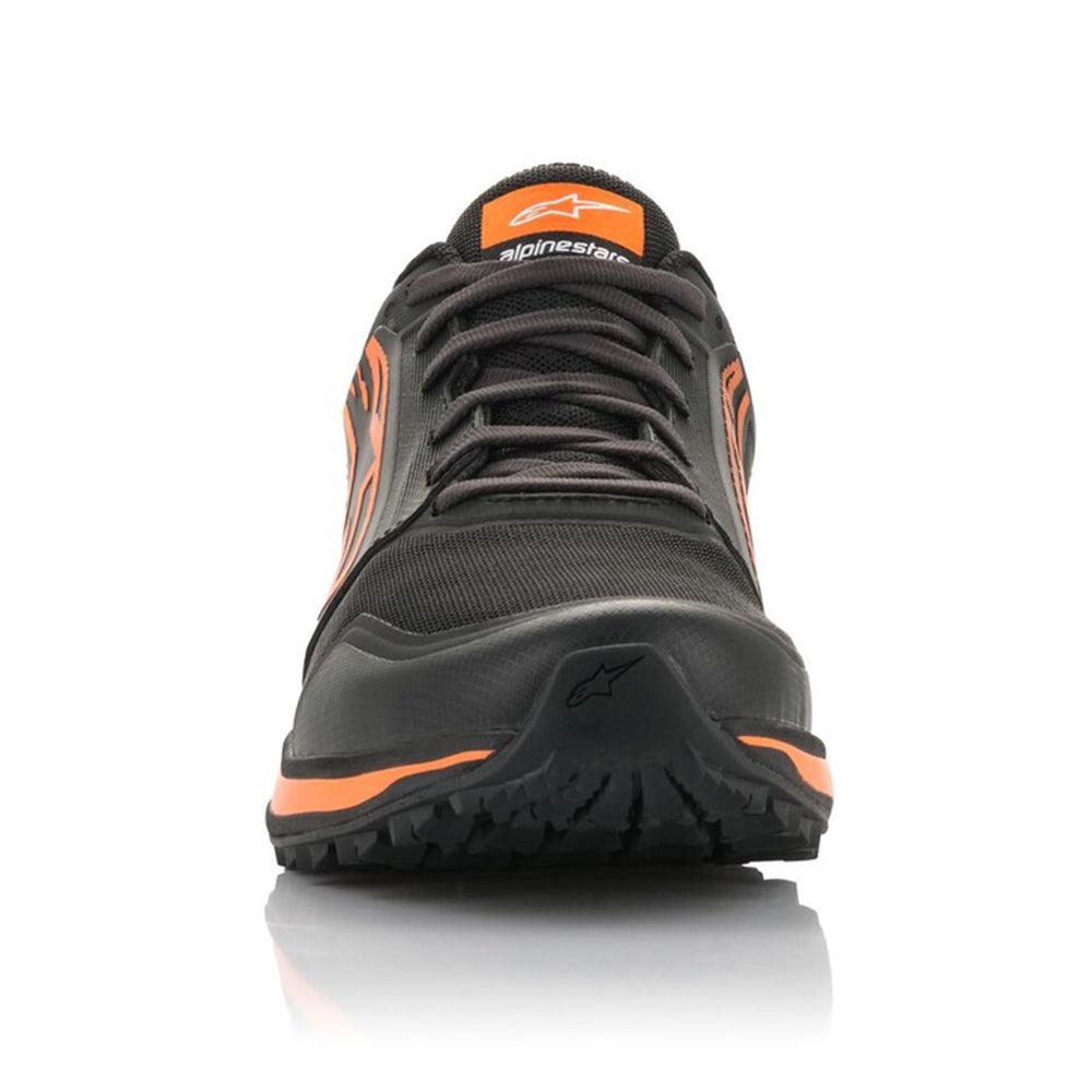 ALPINESTARS META TRAIL SHOE - BLACK/ORANGE MONZA IMPORTS sold by Cully's Yamaha