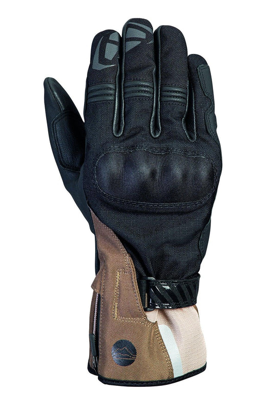 IXON MS LOKI GLOVES - BLACK/BROWN/SAND CASSONS PTY LTD sold by Cully's Yamaha