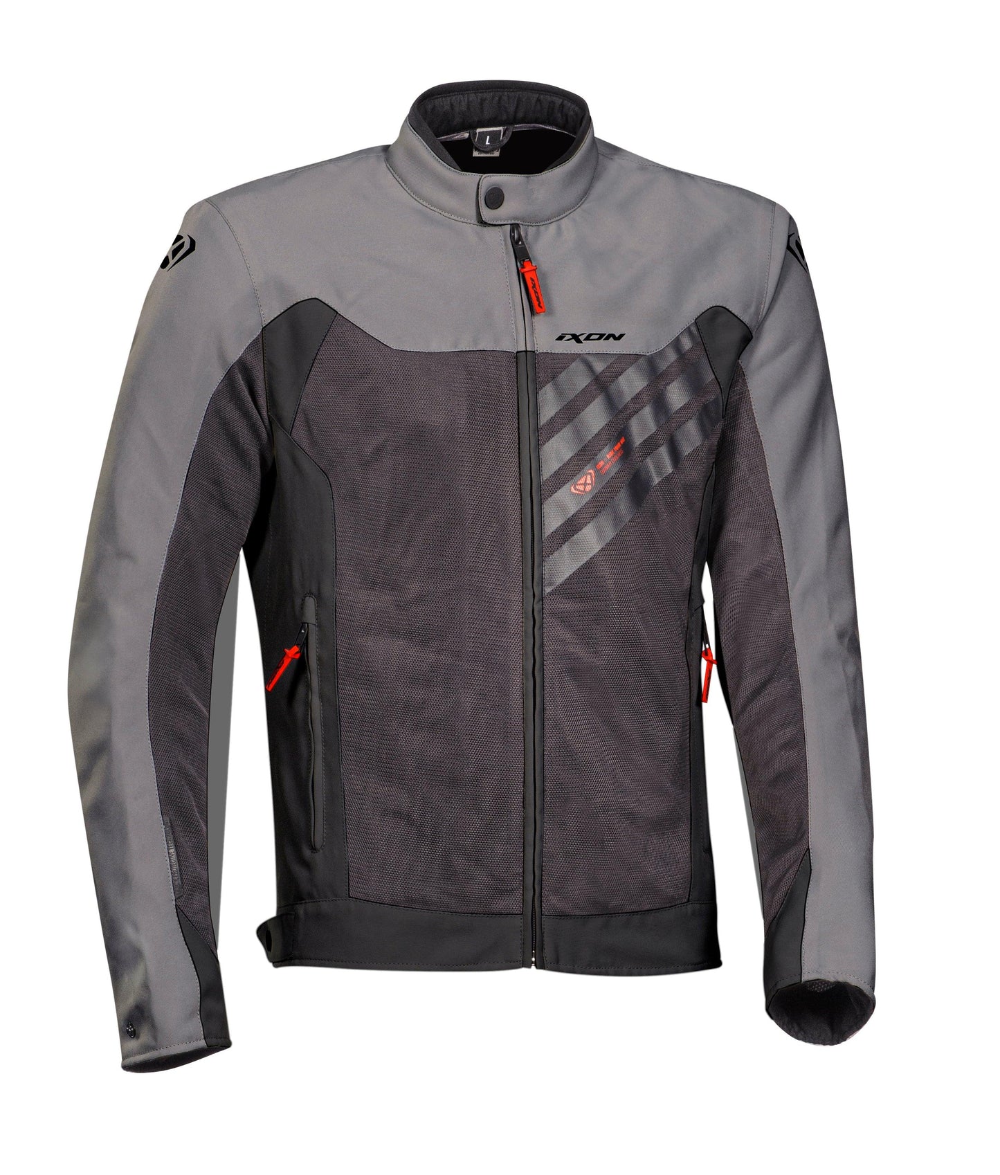 IXON ORION JACKET - ANTHRACITE/GREY/RED CASSONS PTY LTD sold by Cully's Yamaha