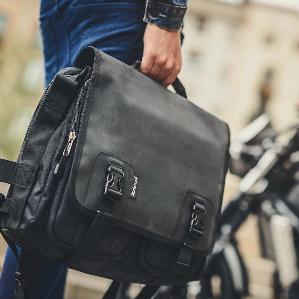 KRIEGA URBAN EDC MESSENGER BAG - BLACK KRIEGA AUSTRALIA sold by Cully's Yamaha