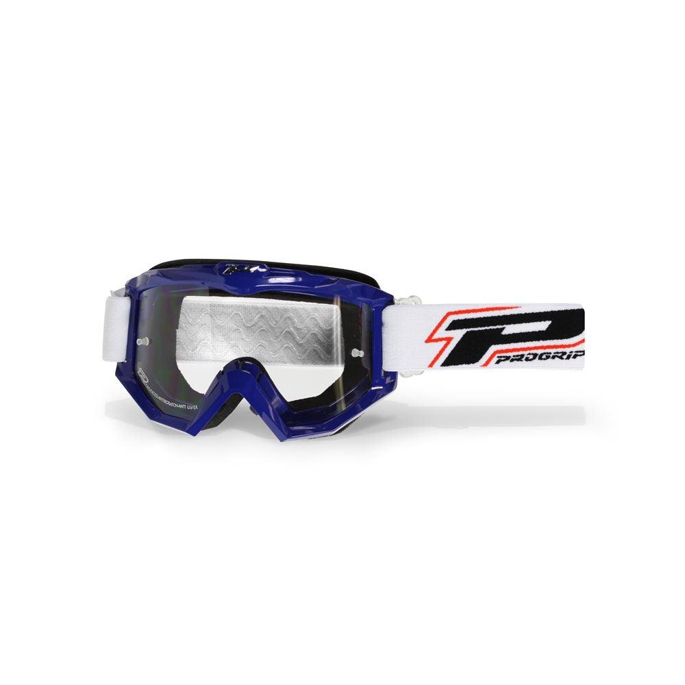 PROGRIP 3201 GOGGLES - BLUE JOHN TITMAN RACING SERVICES sold by Cully's Yamaha