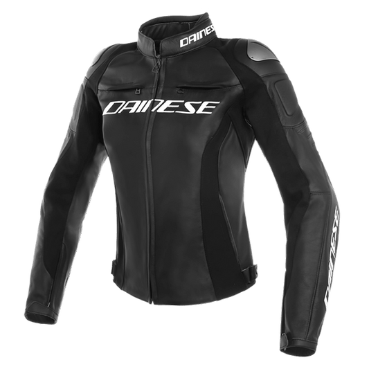 DAINESE RACING 3 LADY PERFORATED JACKET - BLACK MCLEOD ACCESSORIES (P) sold by Cully's Yamaha