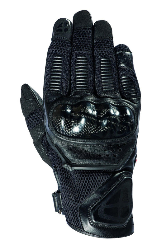 IXON RS4 AIR GLOVES - BLACK CASSONS PTY LTD sold by Cully's Yamaha