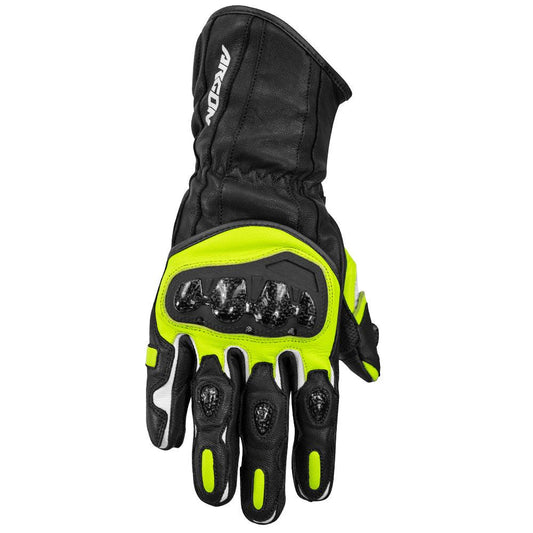 ARGON RUSH GLOVES - BLACK/LIME MCLEOD ACCESSORIES (P) sold by Cully's Yamaha