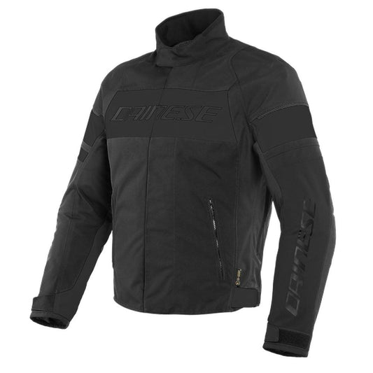 DAINESE SAETTA D-DRY® JACKET - BLACK MCLEOD ACCESSORIES (P) sold by Cully's Yamaha