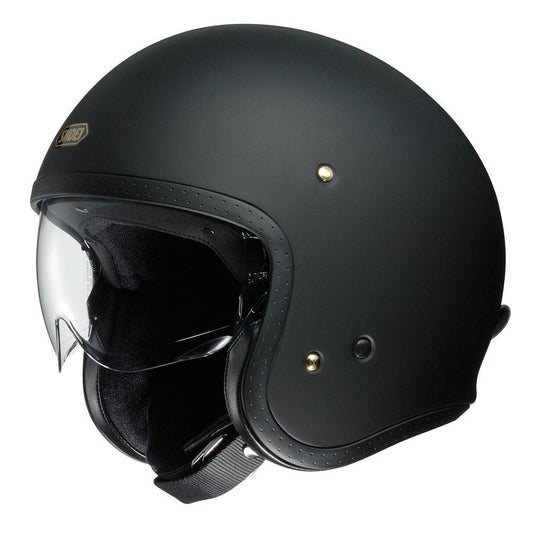 SHOEI J.O HELMET - MATT BLACK MCLEOD ACCESSORIES (P) sold by Cully's Yamaha