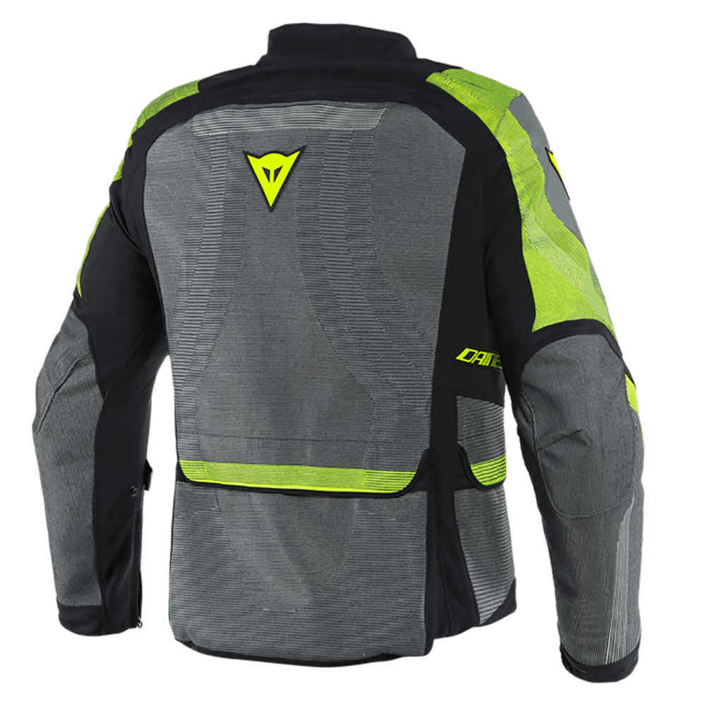 DAINESE SOLARYS TEX JACKET - BLACK/ANTHRACITE/FLUO YELLOW MCLEOD ACCESSORIES (P) sold by Cully's Yamaha