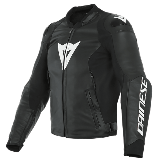 DAINESE SPORT PRO JACKET - BLACK/WHITE MCLEOD ACCESSORIES (P) sold by Cully's Yamaha