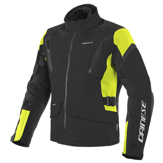 DAINESE TONALE D-DRY® JACKET - BLACK/FLUO YELLOW MCLEOD ACCESSORIES (P) sold by Cully's Yamaha