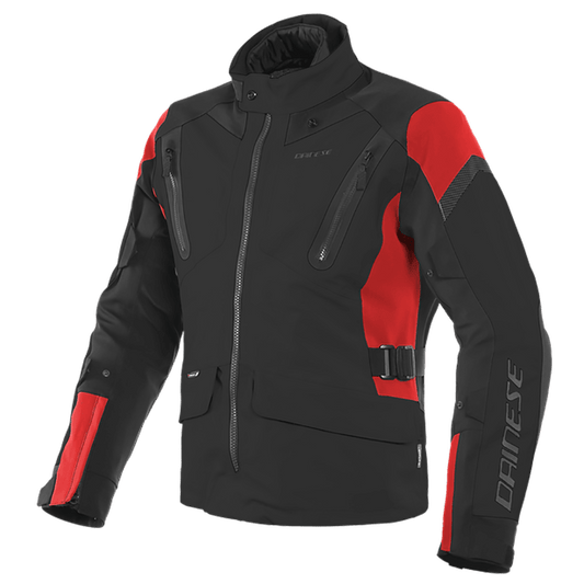 DAINESE TONALE D-DRY® JACKET - BLACK/LAVA RED MCLEOD ACCESSORIES (P) sold by Cully's Yamaha