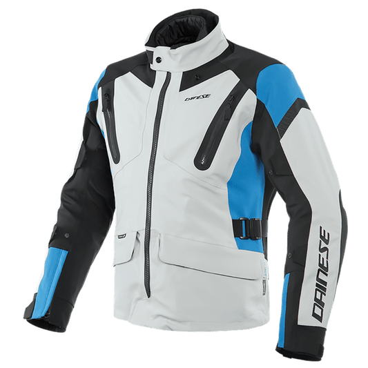 DAINESE TONALE D-DRY® JACKET - GLACIER GREY/PERFORMANCE BLUE/BLACK MCLEOD ACCESSORIES (P) sold by Cully's Yamaha