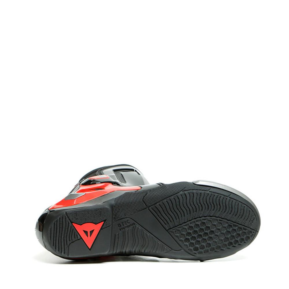 DAINESE TORQUE 3 OUT BOOTS - BLACK/FLUO RED MCLEOD ACCESSORIES (P) sold by Cully's Yamaha
