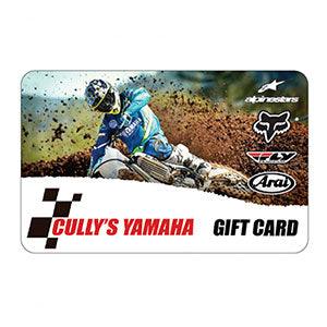 CULLYS YAMAHA GIFT CARD UNKNOWN sold by Cully's Yamaha