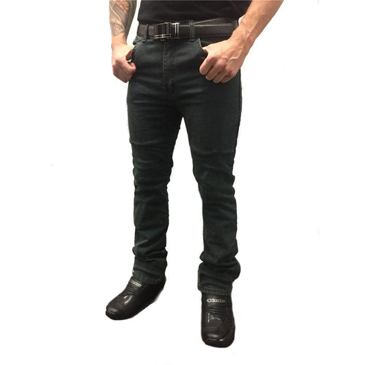 TENTENTHS PROTECTIVE JEANS - VINTAGE PAKISTAN LEATHER sold by Cully's Yamaha